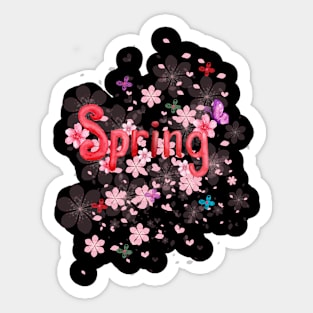 Flowers Spring Sticker